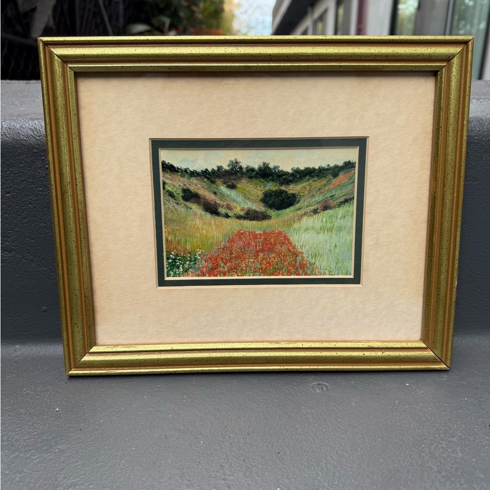 Home decor art drawing with frame living room art piece decoration vintage art - Picture 4 of 10